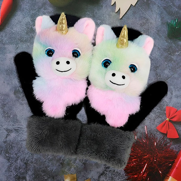 Unikornis hővédő kesztyűk gyerekeknek | PuffyKids