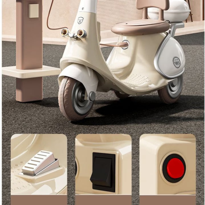 3 kerekű elektromos motorkerékpár távirányítóval | KidMoto