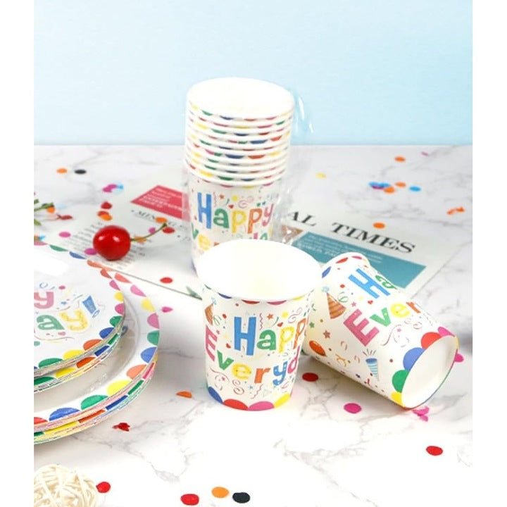 10 darabos Happy Everyday kartonpohár készlet | JoyCup