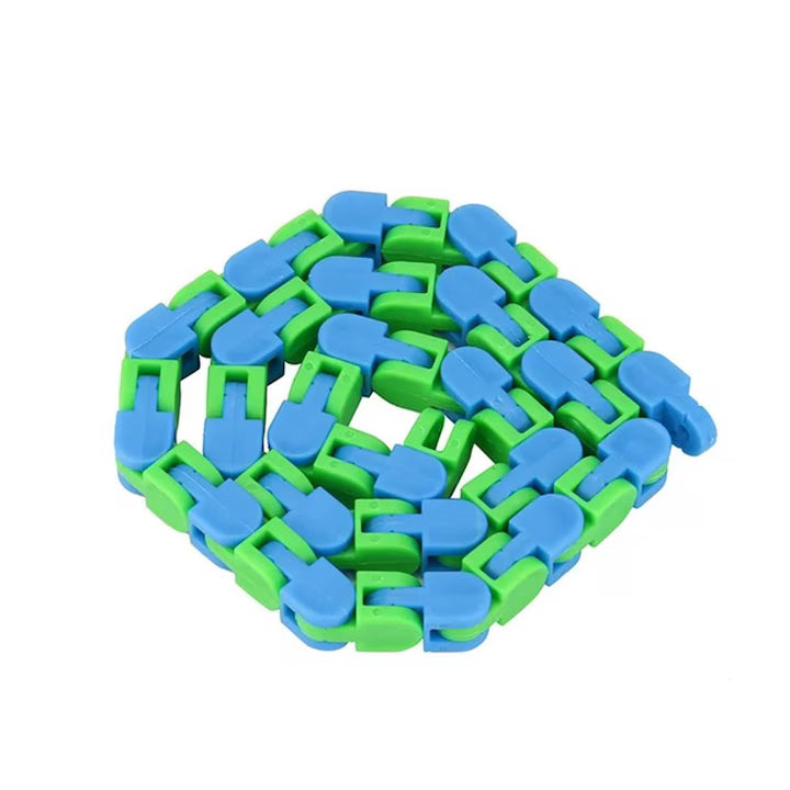 Kígyós Puzzle 24 Darabos Zöld/Kék | GreenSnake