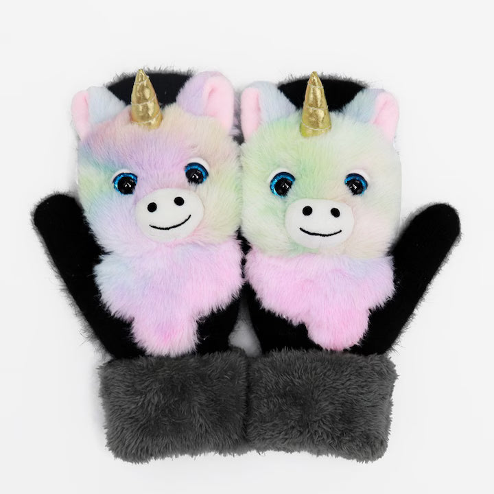 Unikornis hővédő kesztyűk gyerekeknek | PuffyKids