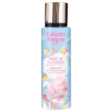 Spray corporal Tulipán Negro — Nube de Algodón, 250 ml - vivimall.ro