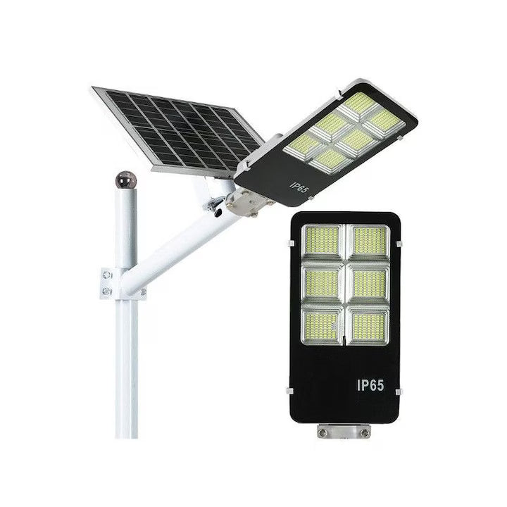 Napelemes lámpa 417 LED-es hidegfény | Lumitrax 3