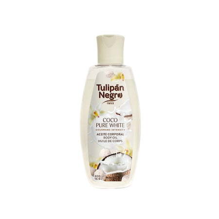 Ulei de corp Tulipán Negro Coco Pure White, 200 ml - vivimall.ro