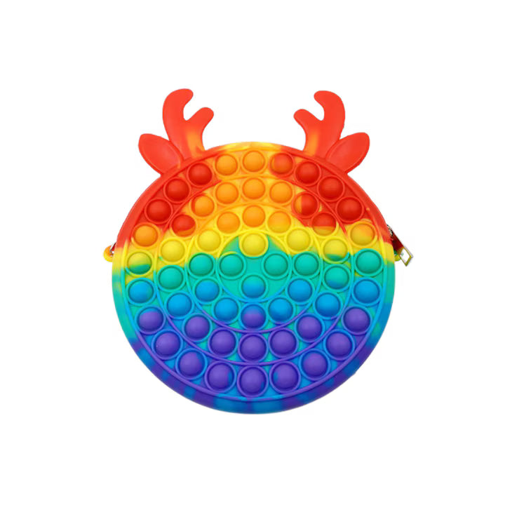 Geanta Pop It Ren Curcubeu | BubbleBag 4