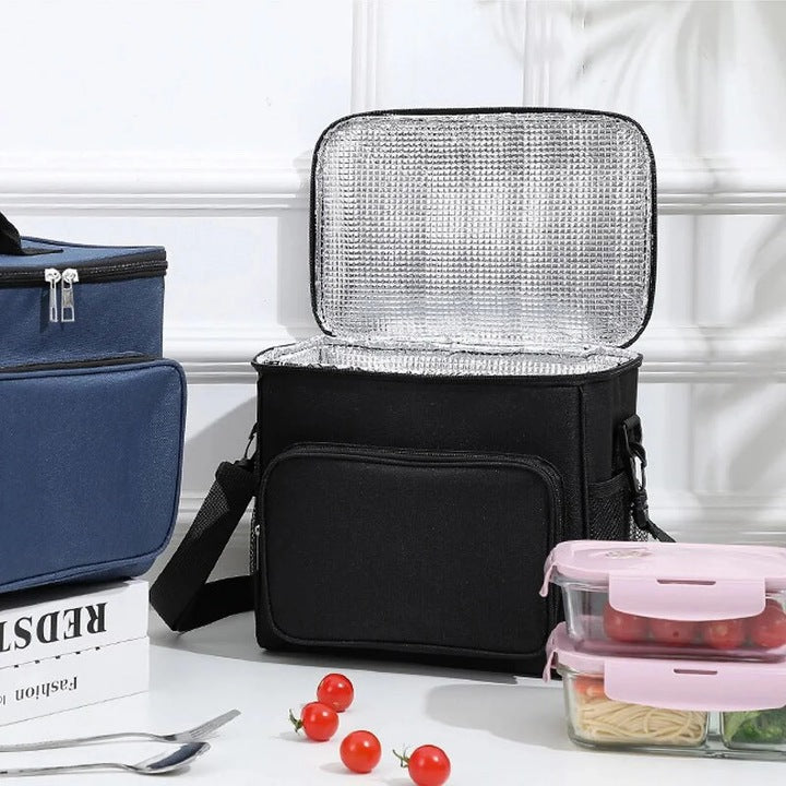 Fekete hőszigetelt pikniktáska | ChillPack
