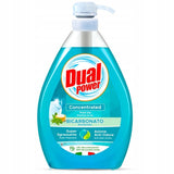 Detergent vase concentrat Dual Power, bicarbonat și salvie — 1000 ml - vivimall.ro