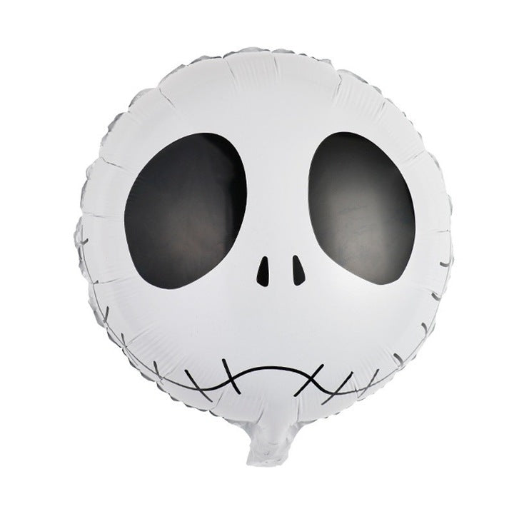 5 darabos halloweeni koponya lufi készlet | FestiFolie