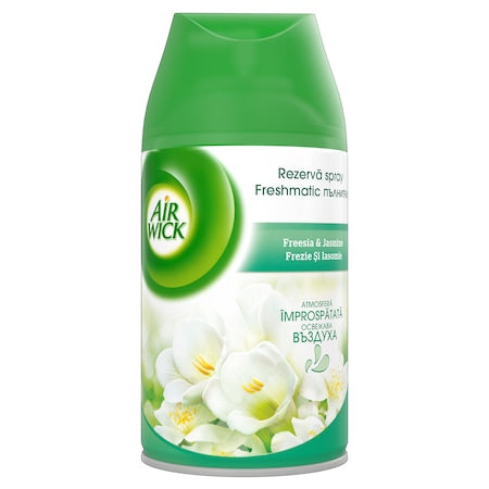 Air Wick Freshmatic — rezervă Frezie și Iasomie, 250 ml - vivimall.ro