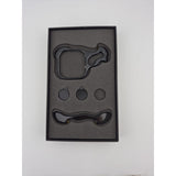 Resigilat: Husa Metalica Compatibila cu iPhone 16 Pro Max, Flippy, Protectie pentru Colturile Telefonului si Camera, Aliaj, Antisoc, Antizgariere, Negru