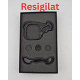 Resigilat: Husa Metalica Compatibila cu iPhone 16 Pro Max, Flippy, Protectie pentru Colturile Telefonului si Camera, Aliaj, Antisoc, Antizgariere, Negru