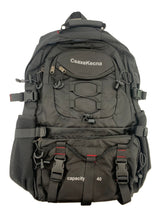 RESIGILAT - Rucsac Multifunctional de Alpinism, Flippy, Capacitate 36-55 L, de Calatorie, Impermeabil, Slot USB Incarcare Telefon, Bretele Reglabile, 52 x 34 x 19 cm, Negru - vivimall.ro