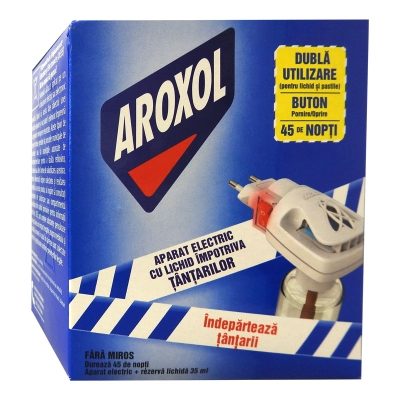Utántöltő, Aroxol Szúnyogirtó Készülék, Folyadék 35 ml/45 Éjszaka