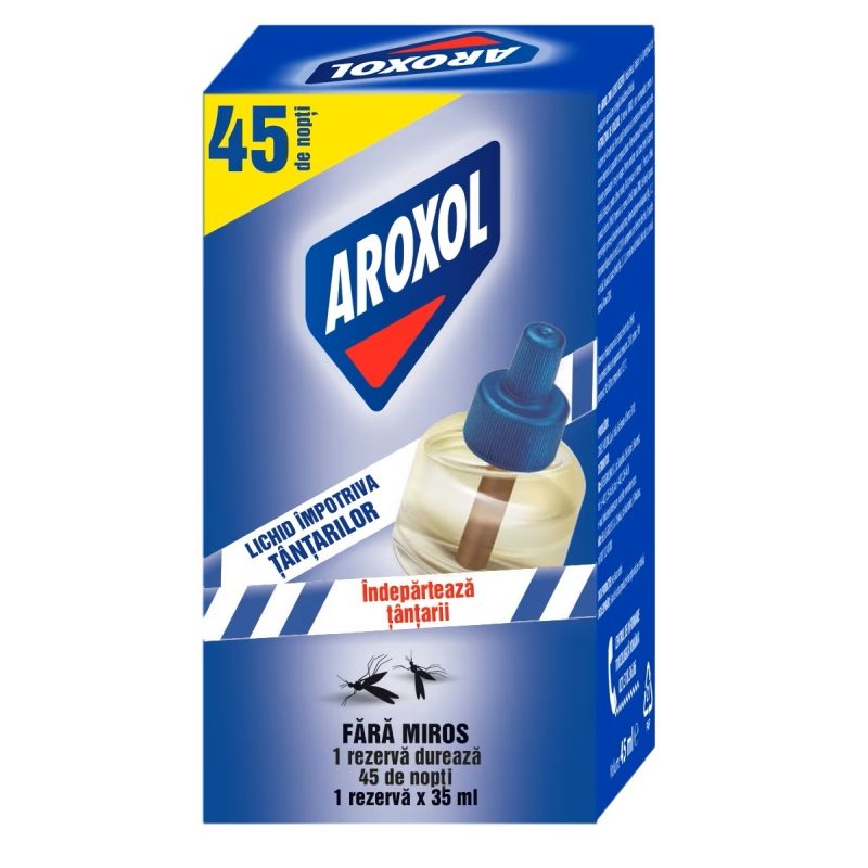 Aroxol Szúnyogirtó, Folyékony Utántöltő, 35 ml/45 Éjszaka