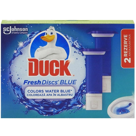 Rezerva, Duck Fresh Discs, 2 X 36 ml Twin Blue