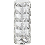 Lampa de birou pe LED RGB, Vivimall, dimmer tactil, 3 nivele de intensitate, Cristal Acrilic, cu telecomanda - vivimall.ro