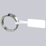 Rola Etichete Bijuterii, Vivimall, 1000 et./rola, din Plastic, 90 x 30 mm, Alb - vivimall.ro