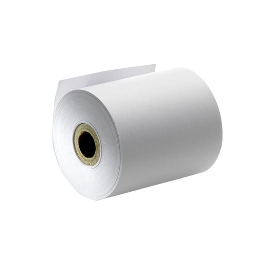 Role de hartie TERMICA, Vivimall, Set 5 bucati, Role de hartie pentru Casa de Marcat, POS, latime 80 mm, Lungime 48 metri, Diametru interior 25 mm, Diametru exterior 76 mm - vivimall.ro