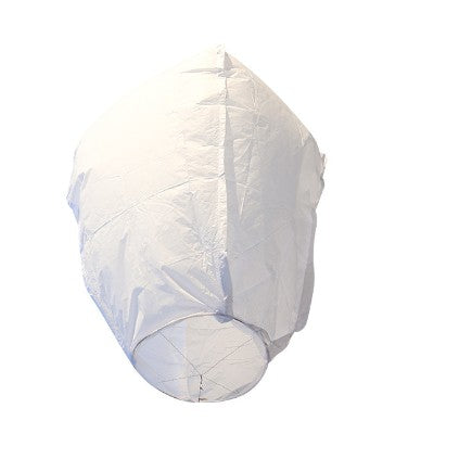 Lampion zburator, Vivimall, hartie biodegradabila, Alb - vivimall.ro