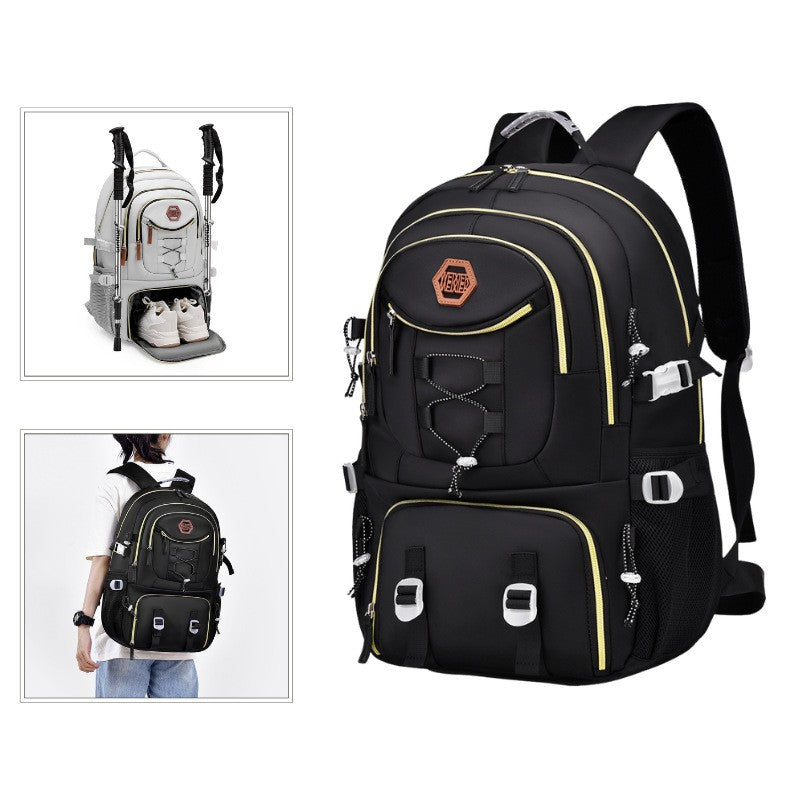 Rucsac Multifuncțional, Pentru Călătorie, Pentru Alpinism, Voiaj, Drumeții, Din Pânză Oxford, 34x16x52 cm - vivimall.ro
