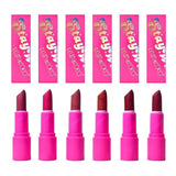Set 4 Bucati Ruj de Buze, KEVIN & COCO, Stay Wild, Lip Stick, 8 x 2.3 x 2.3 cm - vivimall.ro