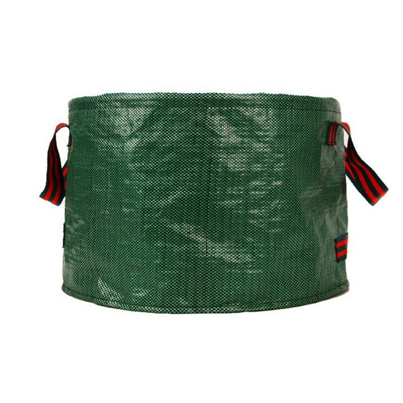 Sac de Colectare a Frunzelor, Vivimall, Cos Sac pentru Gradina, Sac de Depozitare a Frunzelor, 45 x 32 cm, 50 l, Verde - vivimall.ro