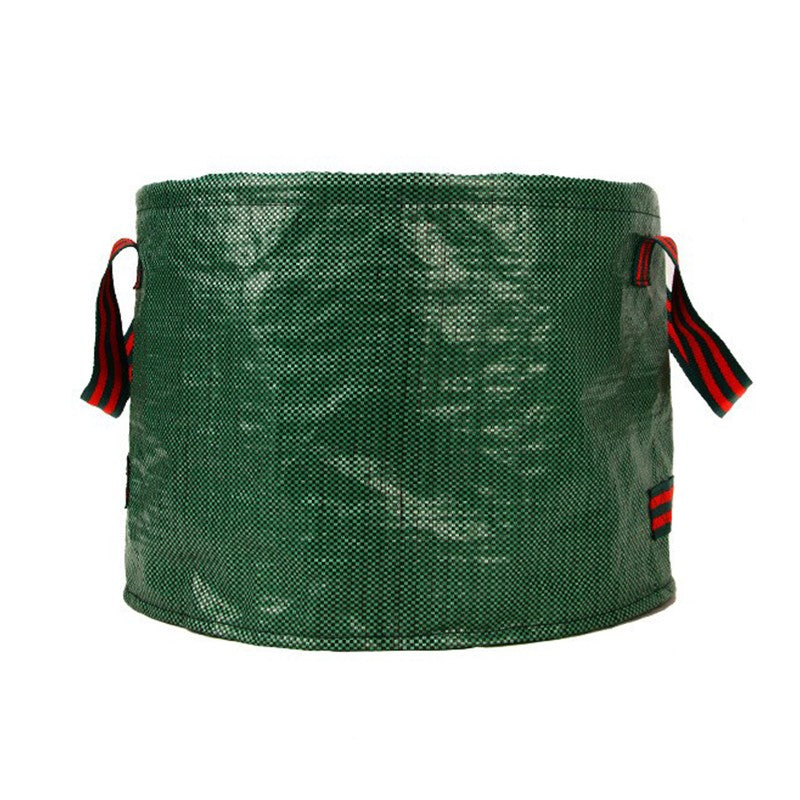 Sac de Colectare a Frunzelor, Vivimall, Cos Sac pentru Gradina, Sac de Depozitare a Frunzelor, 45 x 38 cm, 60 l, Verde - vivimall.ro