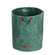 Sac de Colectare a Frunzelor, Vivimall, Cos Sac pentru Gradina, Sac de Depozitare a Frunzelor, 45 x 76 cm, 120 l, Verde - vivimall.ro