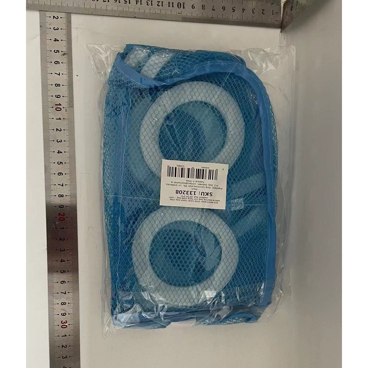 Sac pentru Spalare Incaltaminte, Vivimall, pentru Masina de Spalat, 28x24.5x8 cm, Albastru - vivimall.ro