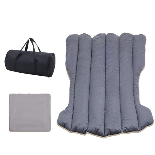 Saltea Speciala de Calatorie, Vivimall, Tesla Model Y / 3, pentru Camping, Portbagaj, Spate, pentru Dormit in Aer Liber, Geanta si Perna Incluse, Gri - vivimall.ro