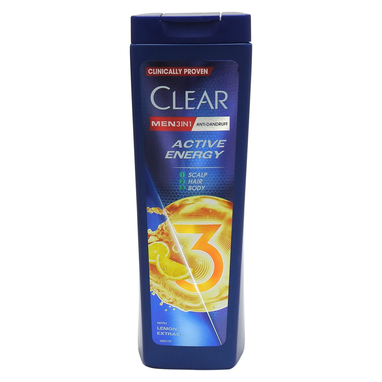 Sampon, Clear, 360 ml Férfi 3in1 Active Energy