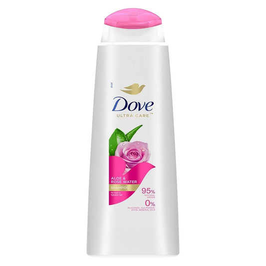 Sampon, Dove, 400 ml, Aloe és rózsavíz