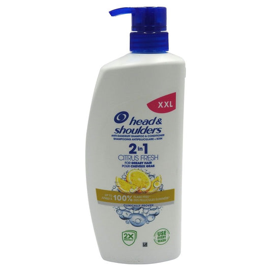Sampon, Head and Shoulders, 800 ml 2 az 1-ben Citrus Fresh