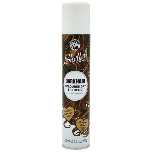 Sampon, Shelley, Száraz 200 ml Sötét Haj