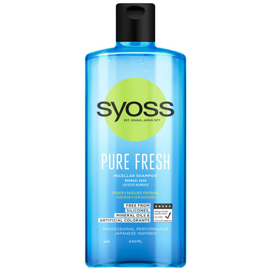 Sampon, Syoss, 440 ml Micellar Pure Fresh