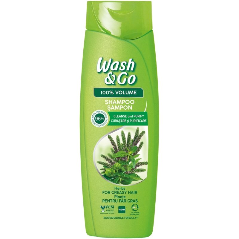 Sampon, Wash és Go, 360 ml Herbs