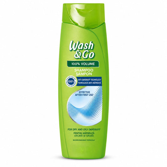 Sampon, WASH&GO, Antimatreata, 360 ml - vivimall.ro
