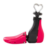 San/Calapod Pro Reglabil, Vivimall, Alungire si Largire 4 Directii, Marime 40-47, Pantofi, Ghete, Adidasi, Arc, 22 x 21.5 x 7 cm, Roz / Negru - vivimall.ro