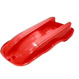 Sanie, Flippy, din Plastic, +3 Ani, 87 x 40 x 17.5 cm, cu Frana si Franghie, pentru Adulti si Copii, Rosu - vivimall.ro