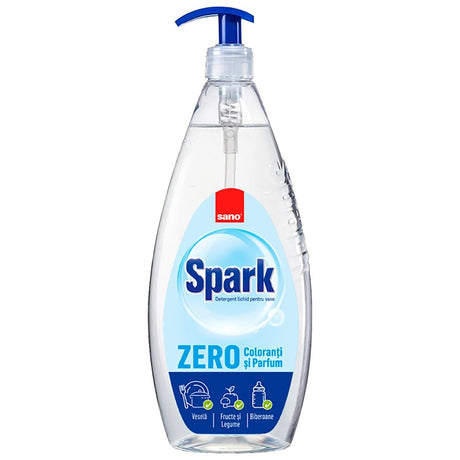 Detergent pentru Vase, SANO, Spark Zero, 1 L - vivimall.ro