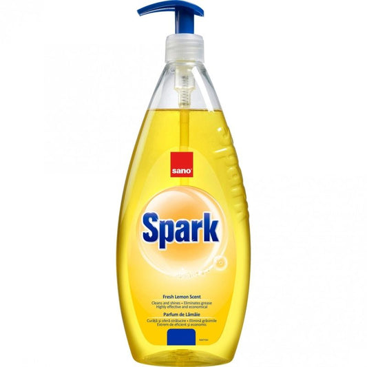 Detergent pentru Vase, SANO, Spark Lamaie, 700 ml - vivimall.ro