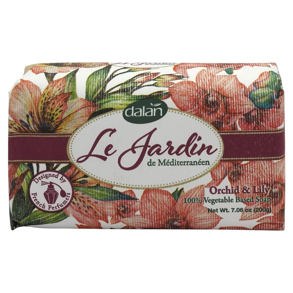Dalan Le Jardin Szappan, szilárd, 200 g, Orchidea