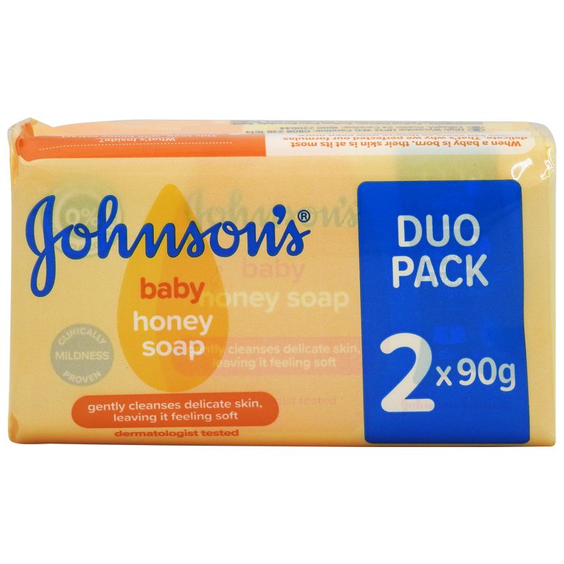 Szappan, Johnsons, 2 X 90 g Baby Honey