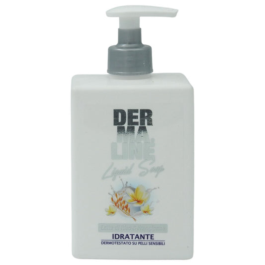 Folyékony szappan, Dermaline, 500 ml Rizstej Frangipani