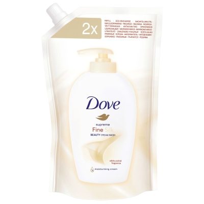 Folyékony szappan, Dove, 500 ml-es utántöltő, Fine Silk