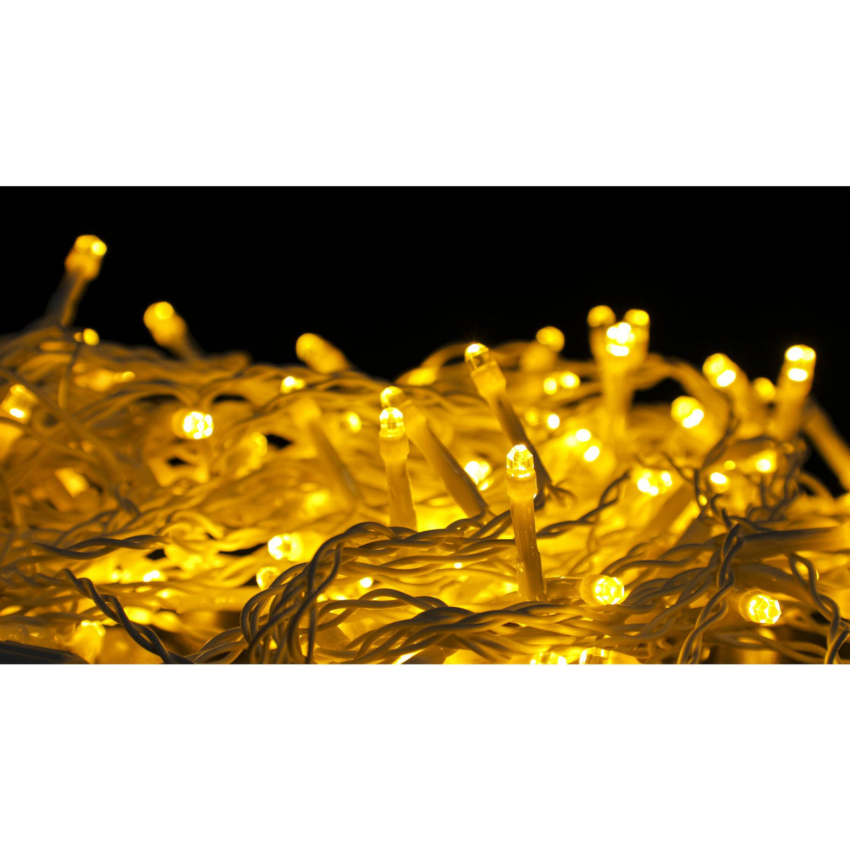 Sectiune de Craciun Vivimall® Tip Turturi, 8 jocuri de lumini Sectiu 5 m, 143 LED-uri, Interconectabila, Fir Alb, Alb Cald - vivimall.ro