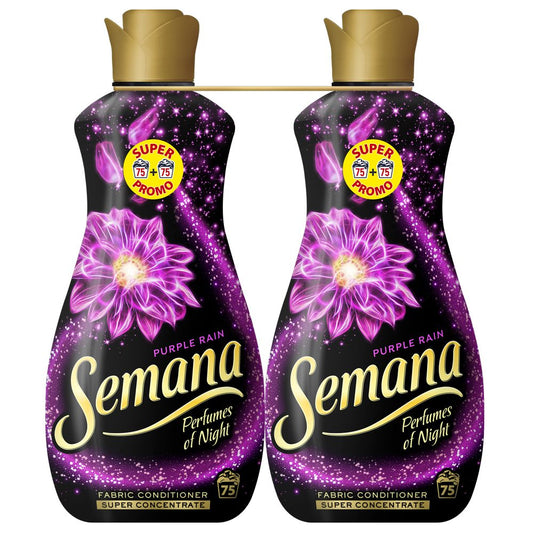 Balsam pentru Rufe, SEMANA, 2 x Purple Rain Promo, 1.65 L - vivimall.ro