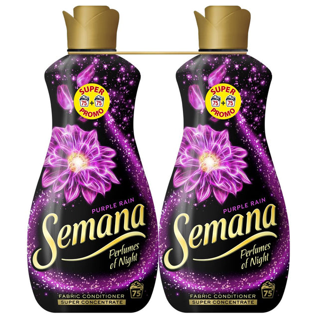 Balsam pentru Rufe, SEMANA, 2 x Purple Rain Promo, 1.65 L - vivimall.ro