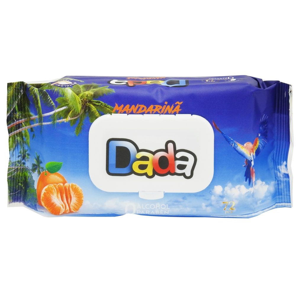 Nedves Törlőkendő, Dada, 72 db Mandarin