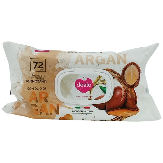Servetele Umede, Dealo, 72 buc Argan